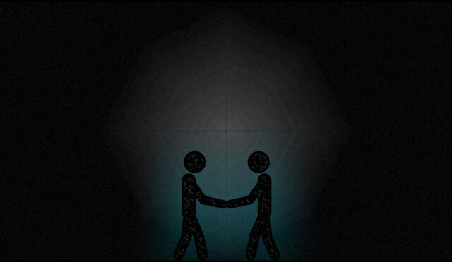 soğuk sonsuz karanlık