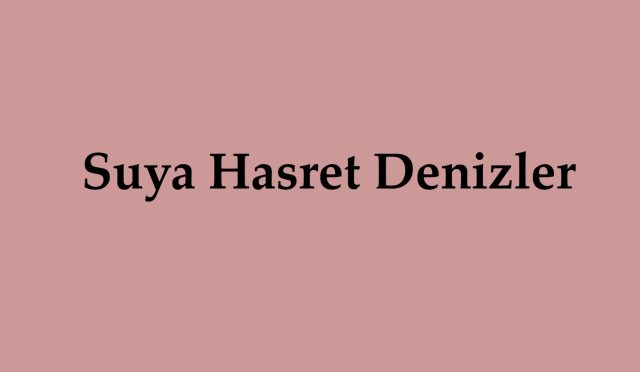 Suya Hasret Denizler
