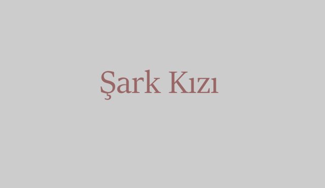 Şark Kızı