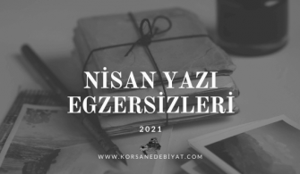 Nisan Yazı Egzersizleri