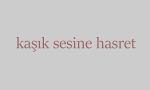 kaşık sesine hasret-1