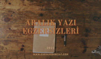 Yazma Egzersizleri