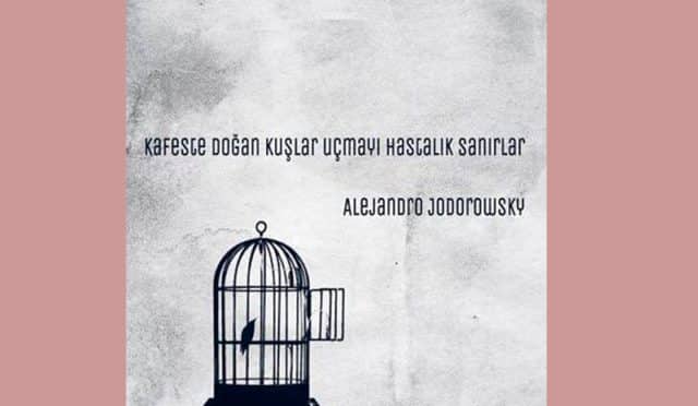 Kafeste doğan kuşlar uçmayı hastalık zannederler