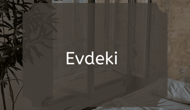 Evdeki
