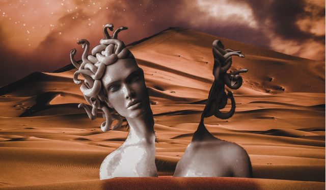 Bin Yıllık Sağırlık ve Medusa ve Athena